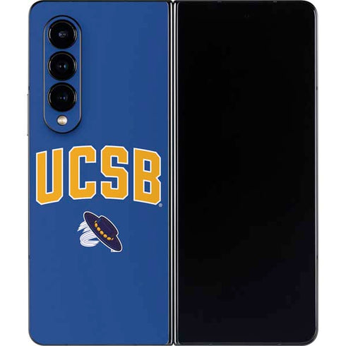 University of California-Santa Barbara UCSB Galaxy Z Fold4 5G Skin
