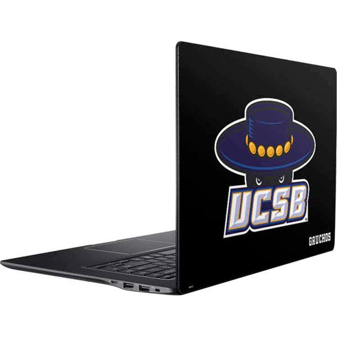 University of California-Santa Barbara UCSB Gauchos Black Ativ Book 9 (15.6in 2014) Skin