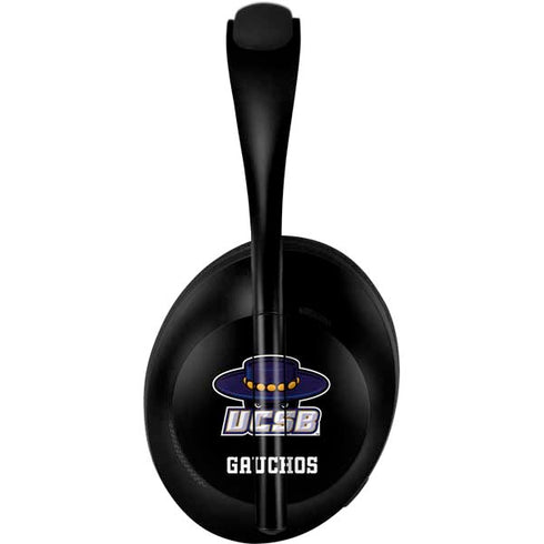 University of California-Santa Barbara UCSB Gauchos Black Bose Noise Cancelling Headphones 700 Skin