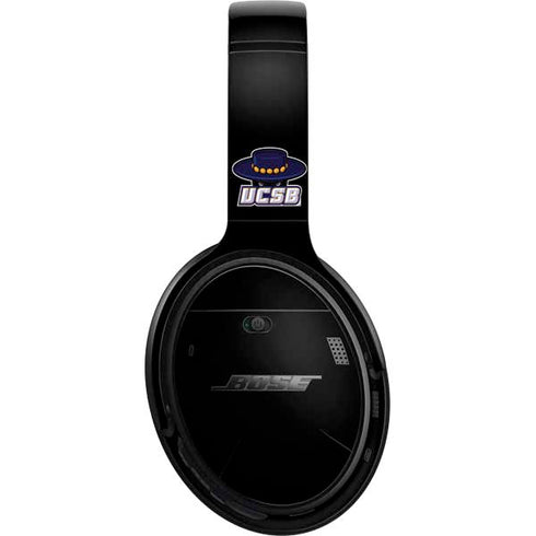 University of California-Santa Barbara UCSB Gauchos Black Bose QuietComfort 35 Headphones Skin