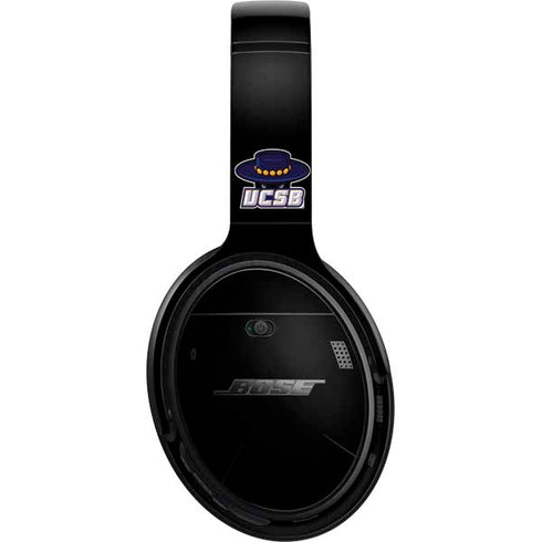 University of California-Santa Barbara UCSB Gauchos Black Bose QuietComfort 35 II Headphones Skin