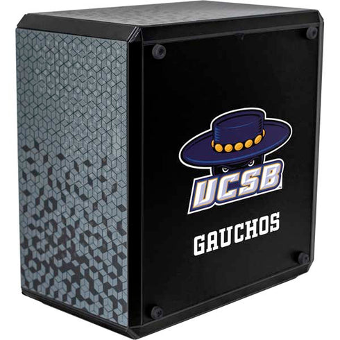 University of California-Santa Barbara UCSB Gauchos Black Cooler Master MasterBox Q300L Mini Tower Skin