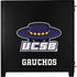 University of California-Santa Barbara UCSB Gauchos Black Corsair 4000D Tempered Glass Mid-Tower ATX Case Skin