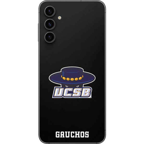 University of California-Santa Barbara UCSB Gauchos Black Galaxy A14 5G Skin