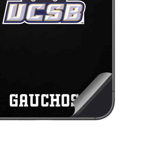 University of California-Santa Barbara UCSB Gauchos Black Galaxy A14 5G Skin
