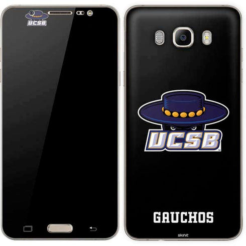University of California-Santa Barbara UCSB Gauchos Black Galaxy J7 Skin