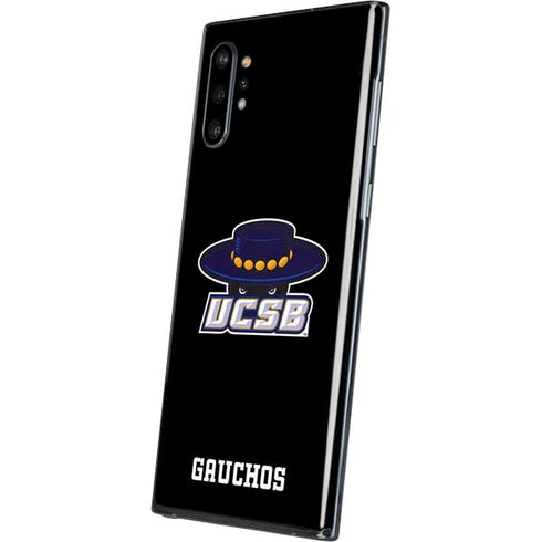 University of California-Santa Barbara UCSB Gauchos Black Galaxy Note 10 Plus Skin