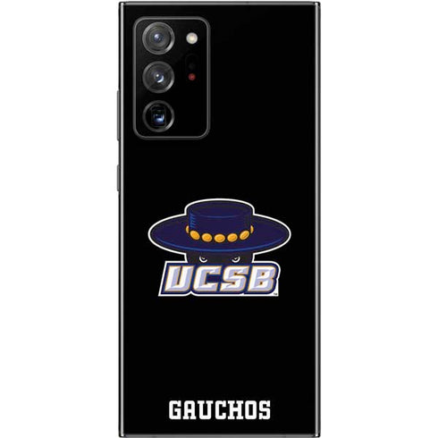 University of California-Santa Barbara UCSB Gauchos Black Galaxy Note20 Ultra 5G Skin