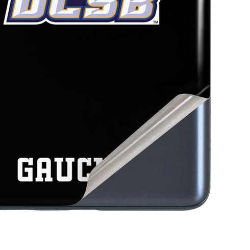 University of California-Santa Barbara UCSB Gauchos Black Galaxy S20 Fan Edition Skin