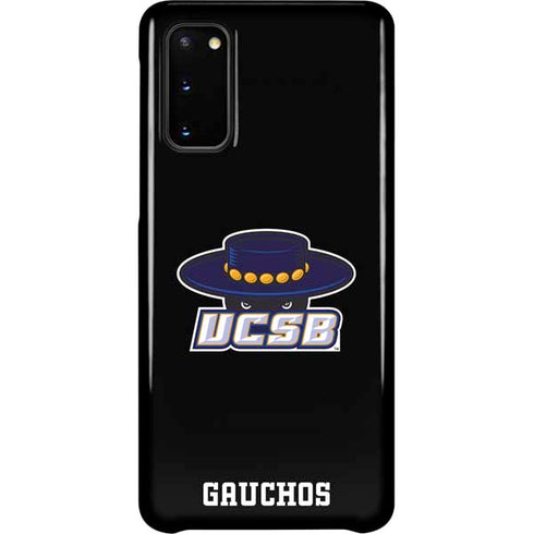 University of California-Santa Barbara UCSB Gauchos Black Galaxy S20 Lite Case
