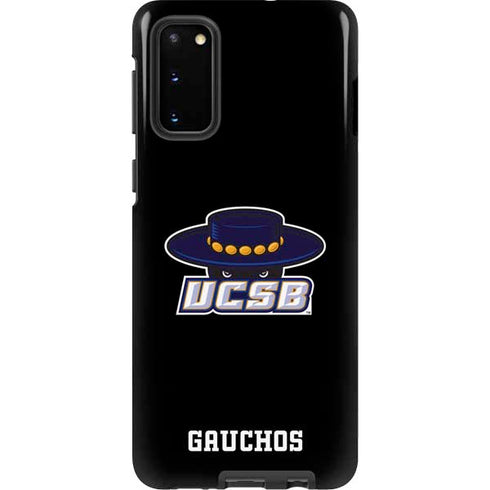 University of California-Santa Barbara UCSB Gauchos Black Galaxy S20 Pro Case