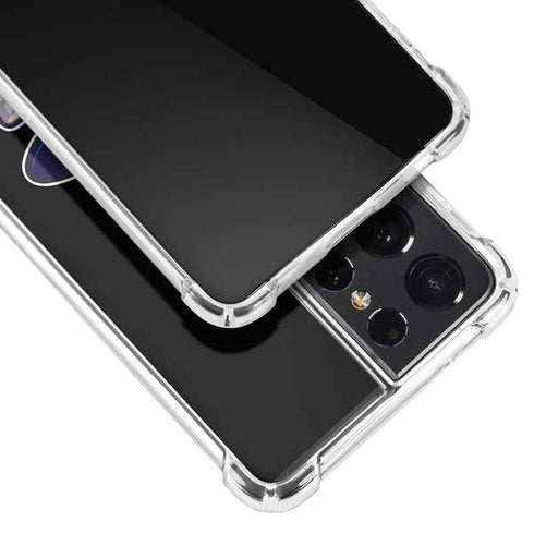 University of California-Santa Barbara UCSB Gauchos Black Galaxy S21 Ultra 5G Clear Case