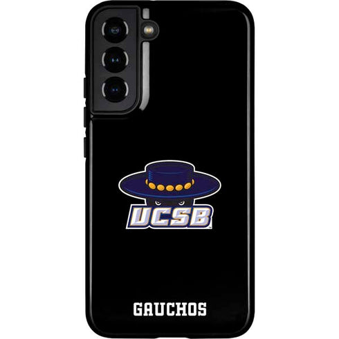University of California-Santa Barbara UCSB Gauchos Black Galaxy S22 Plus Pro Case