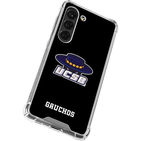 University of California-Santa Barbara UCSB Gauchos Black Galaxy S23 Clear Case