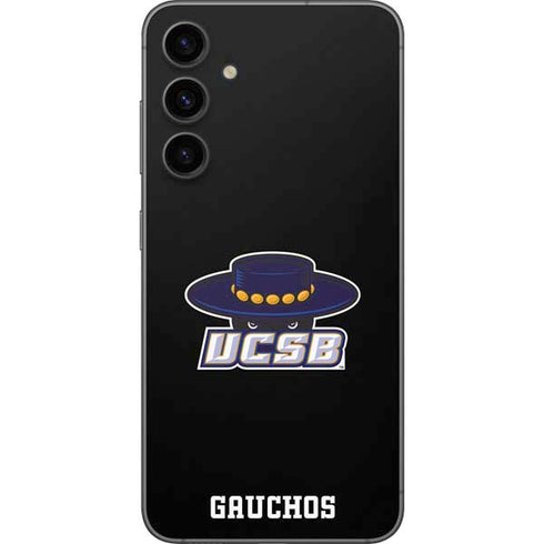 University of California-Santa Barbara UCSB Gauchos Black Galaxy S23 FE Skin