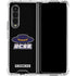 University of California-Santa Barbara UCSB Gauchos Black Galaxy Z Fold4 5G Clear Case