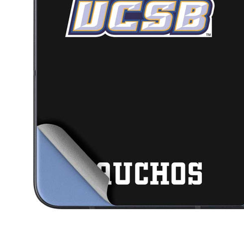 University of California-Santa Barbara UCSB Gauchos Black Galaxy Z Fold5 5G Skin