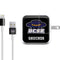 University of California-Santa Barbara UCSB Gauchos Black iPad Charger (10W USB) Skin