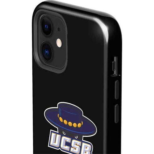 University of California-Santa Barbara UCSB Gauchos Black iPhone 12 Impact Case