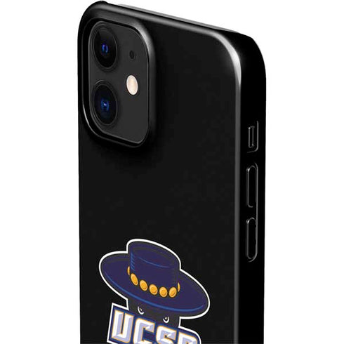 University of California-Santa Barbara UCSB Gauchos Black iPhone 12 Mini Lite Case