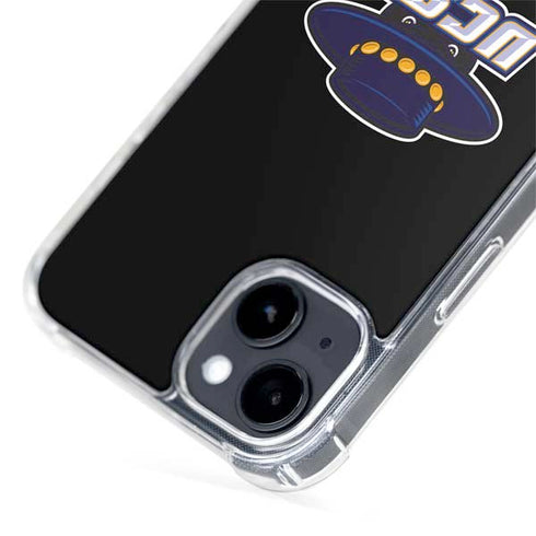 University of California-Santa Barbara UCSB Gauchos Black iPhone 15 Plus MagSafe Case
