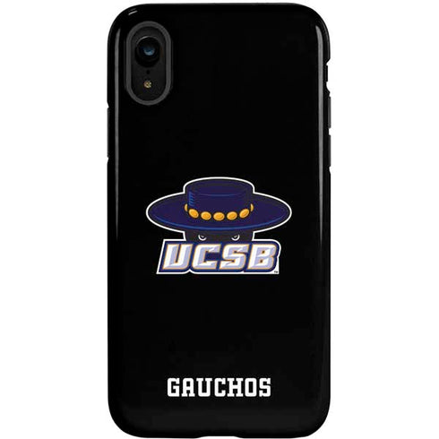 University of California-Santa Barbara UCSB Gauchos Black iPhone XR Pro Case