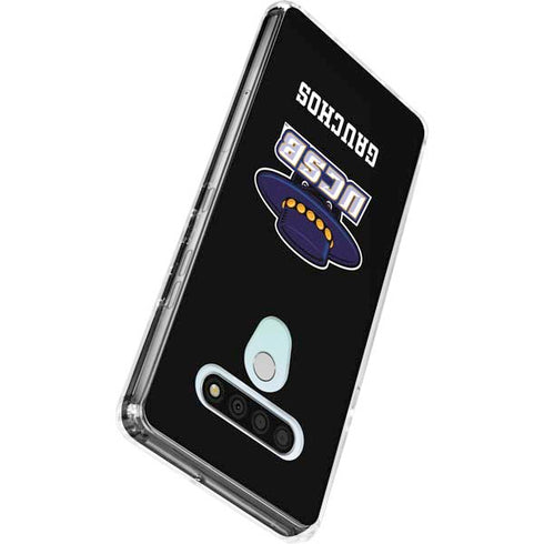 University of California-Santa Barbara UCSB Gauchos Black LG Stylo 6 Clear Case