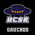 University of California-Santa Barbara UCSB Gauchos Black Moto E5 Play Skin