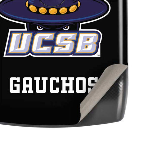 University of California-Santa Barbara UCSB Gauchos Black Motorola RAZR Skin