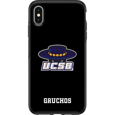 University of California-Santa Barbara UCSB Gauchos Black Otterbox Symmetry iPhone Skin