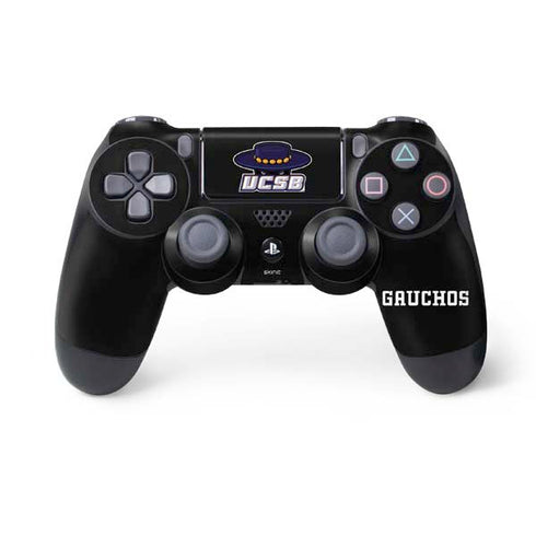 University of California-Santa Barbara UCSB Gauchos Black PS4 Controller Skin