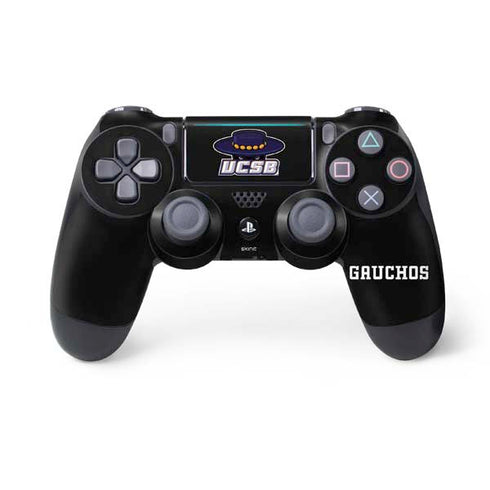 University of California-Santa Barbara UCSB Gauchos Black PS4 Pro/Slim Controller Skin