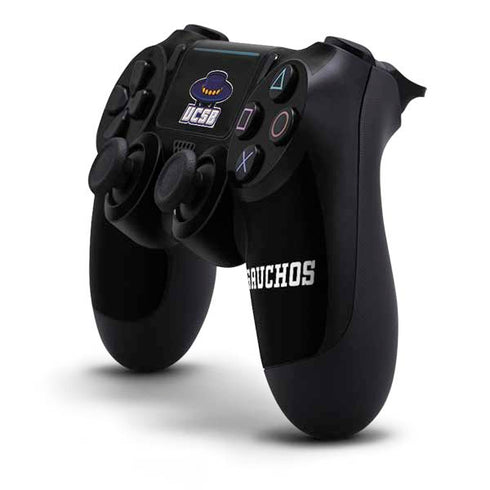 University of California-Santa Barbara UCSB Gauchos Black PS4 Pro/Slim Controller Skin
