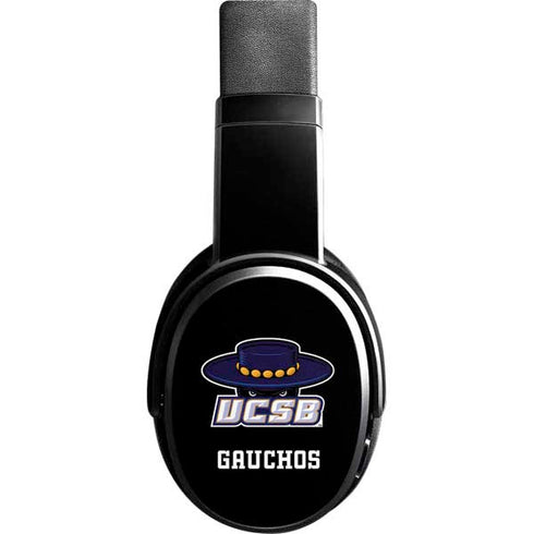 University of California-Santa Barbara UCSB Gauchos Black Skullcandy Crusher Wireless Skin