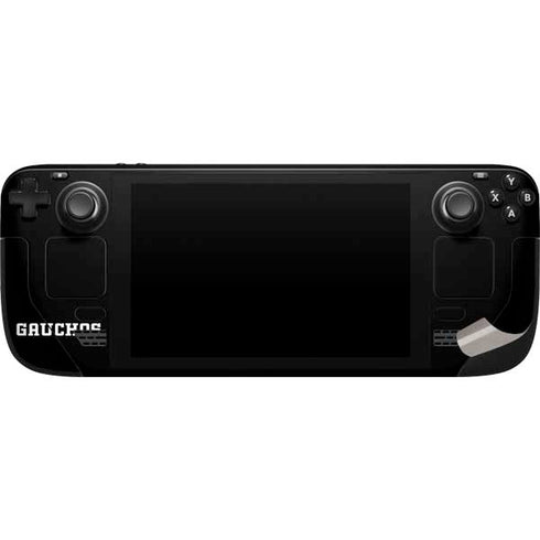 University of California-Santa Barbara UCSB Gauchos Black Steam Deck Handheld Gaming Computer Skin
