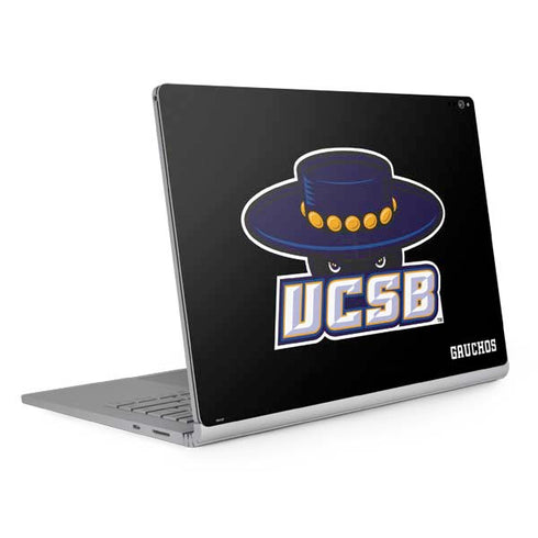 University of California-Santa Barbara UCSB Gauchos Black Surface Book 2 15in Skin