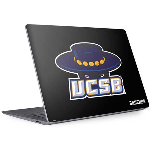 University of California-Santa Barbara UCSB Gauchos Black Surface Laptop 3 13.5in Skin
