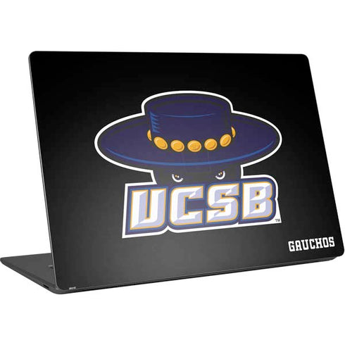 University of California-Santa Barbara UCSB Gauchos Black Surface Laptop 4 15in Skin