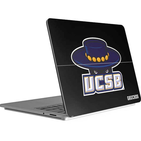 University of California-Santa Barbara UCSB Gauchos Black Surface Laptop Studio Skin