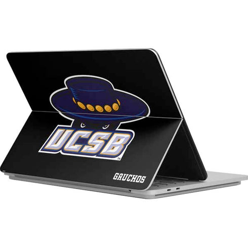 University of California-Santa Barbara UCSB Gauchos Black Surface Laptop Studio Skin