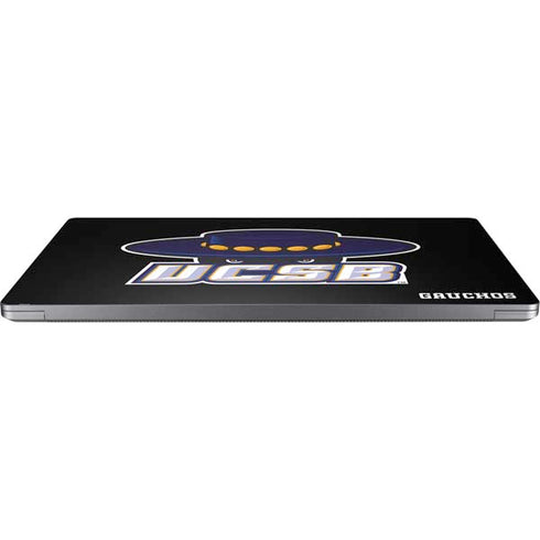 University of California-Santa Barbara UCSB Gauchos Black Universal Laptop 14in (11.4 x 8.2in) Skin