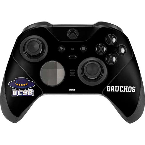 University of California-Santa Barbara UCSB Gauchos Black Xbox Elite Wireless Controller Series 2 Skin