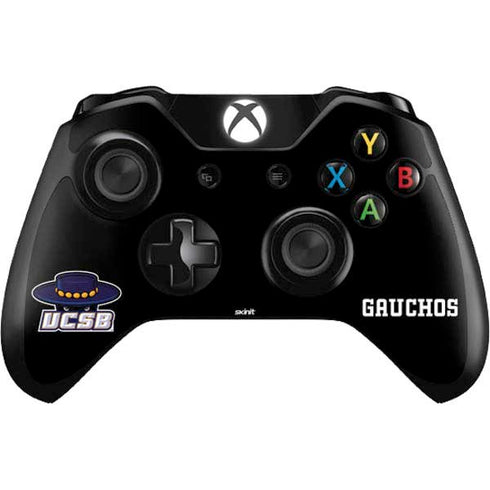 University of California-Santa Barbara UCSB Gauchos Black Xbox One Controller Skin