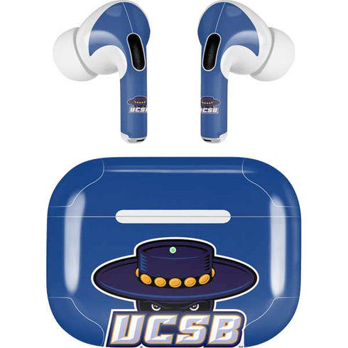 University of California-Santa Barbara UCSB Gauchos Blue AirPods Pro 2nd Gen Skin