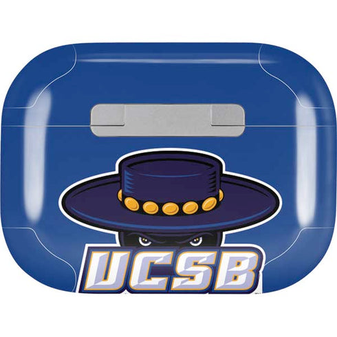 University of California-Santa Barbara UCSB Gauchos Blue AirPods Pro 2nd Gen Skin