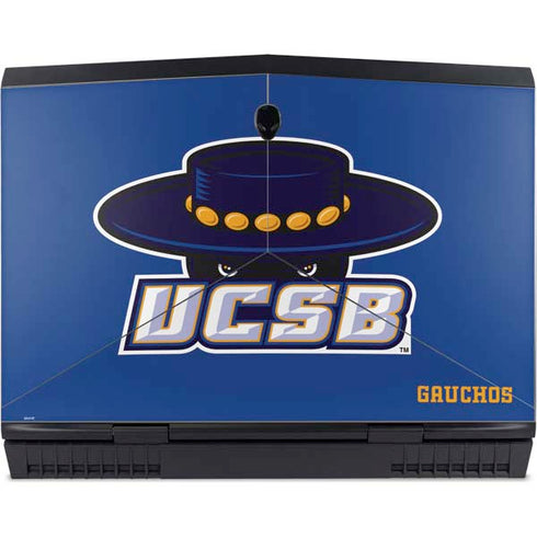 University of California-Santa Barbara UCSB Gauchos Blue Dell Alienware Skin