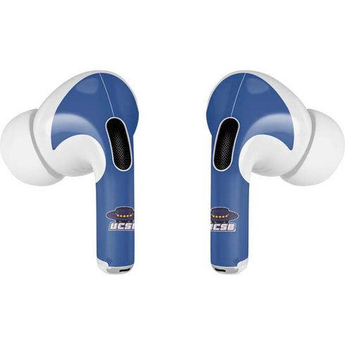 University of California-Santa Barbara UCSB Gauchos Blue Apple AirPods Pro Skin