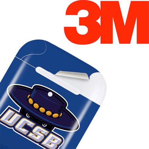 University of California-Santa Barbara UCSB Gauchos Blue Apple AirPods Skin