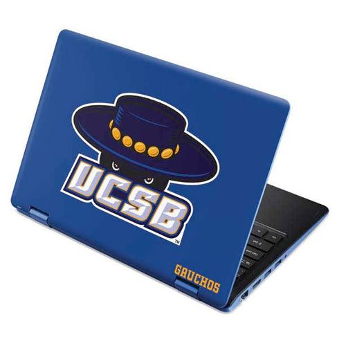 University of California-Santa Barbara UCSB Gauchos Blue Aspire R11 11.6in Skin