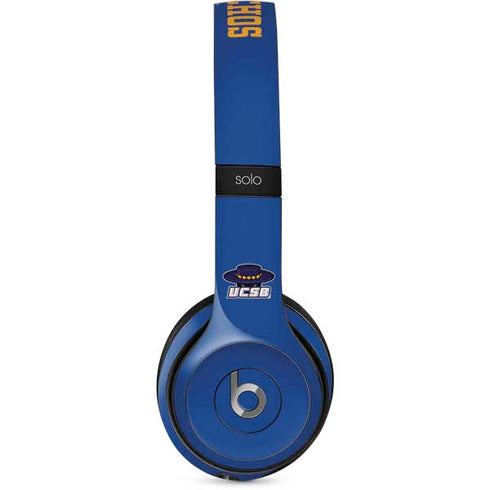 University of California-Santa Barbara UCSB Gauchos Blue Beats Solo 2 Wired Skin